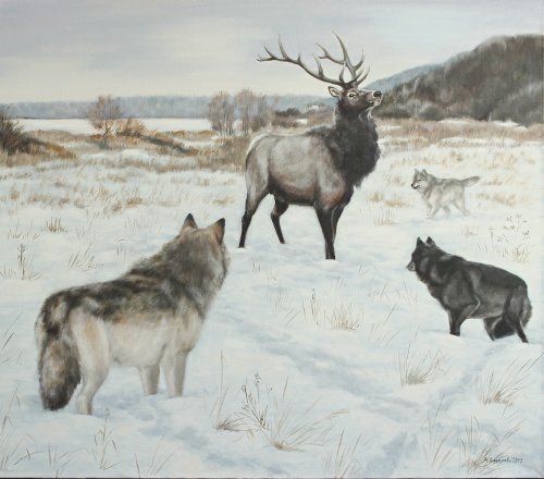 Марина Ефремова. Картина Не бойся. 2013. Холст, масло. 70х80